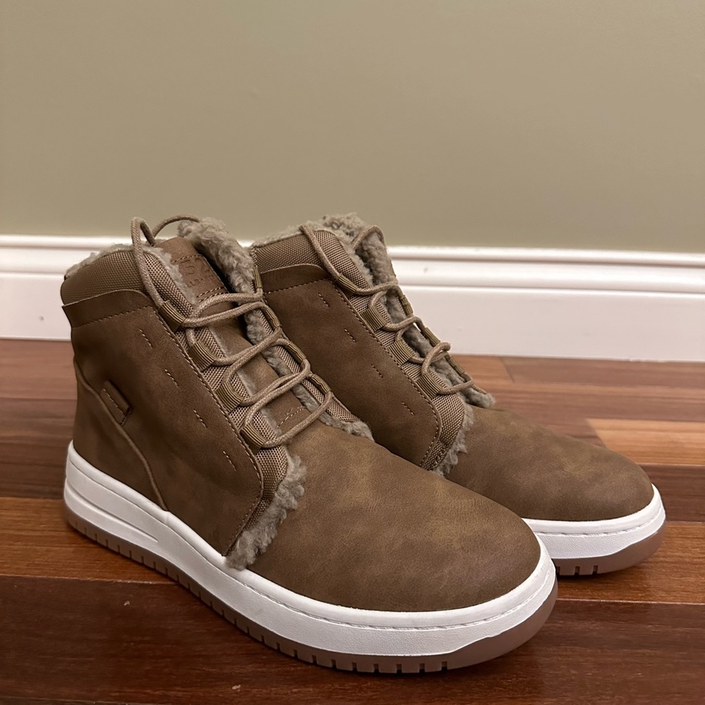B-52 by Bull-boxer Men’s Brown Lined Warm Winter Shoes